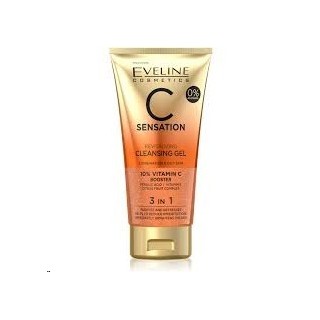 Eveline C Sensation Cleansing face wash gel 3 in 1 150 ml