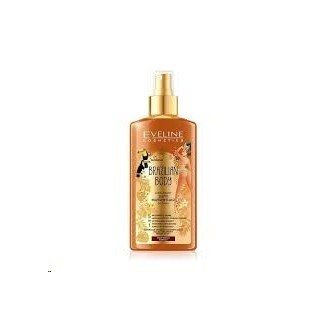 Eveline Brazilian Body Luxe gouden body highlighter 5in1 150 ml