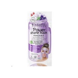 Eveline Power Shake Mask Moisturizing Bio Mask with probiotics 8in1 10 ml