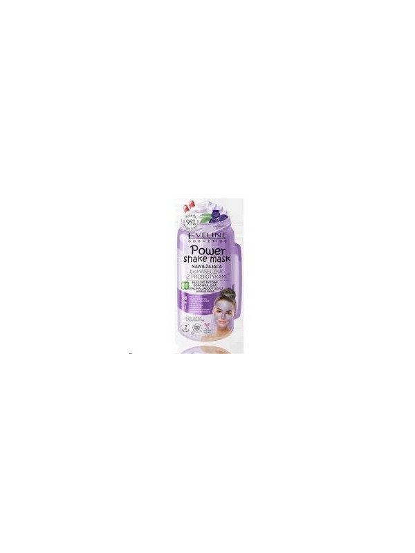 Eveline Power Shake Mask Moisturizing Bio Mask met probiotica 8in1 10 ml