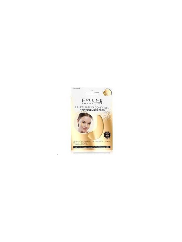 Eveline Hydro gel eye patches Illuminating compress 2 pcs