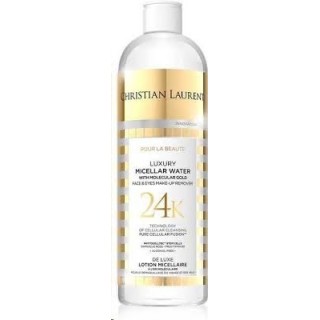 Eveline Christian Laurent Luxe micellair water met colloïdaal goud voor het verwijderen van gezichts- en oogmake-up 24K 500 ml