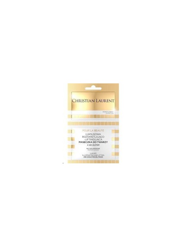 Eveline Christian Laurent Luxueus Verhelderend en Liftend Gezichtsmasker met 24K Goud 2x5 ml