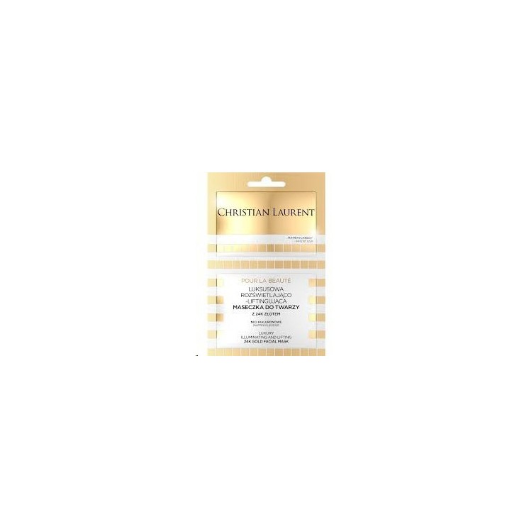 Eveline Christian Laurent Luxueus Verhelderend en Liftend Gezichtsmasker met 24K Goud 2x5 ml