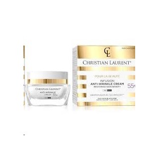 Eveline Christian Laurent Infusion anti-wrinkle cream rebuilding skin density 55+ day/night 50 ml