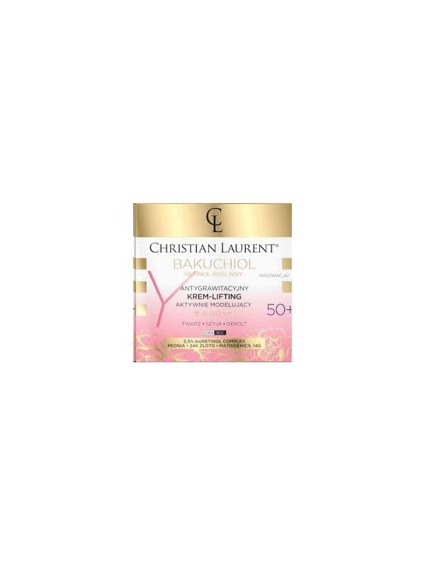 Eveline Christian Laurent Bakuchiol Antigravity Crème-Lifting Actief Modellerend 50+ Dag/Nacht 50 ml