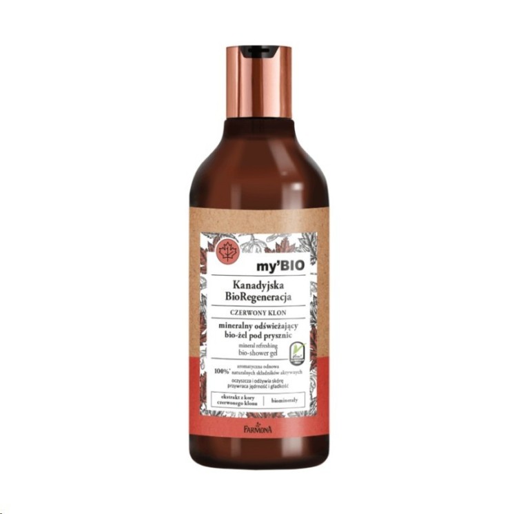 Farmona MY'BIO Canadian BioRegeneration Red Mineral Maple refreshing Bio-shower gel 500 ml(31-05-2025)