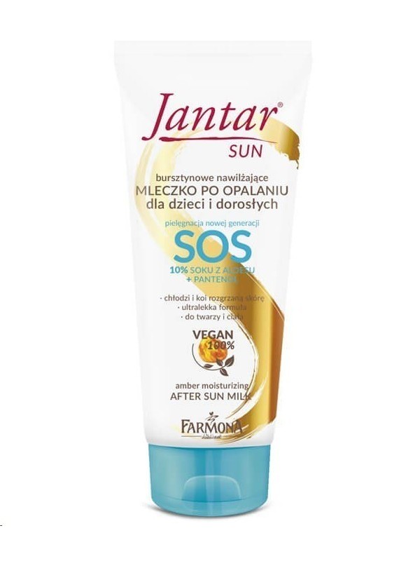 Farmona Jantar Sun Amber Moisturizing After Sun Lotion for children and adults SOS 200 ml