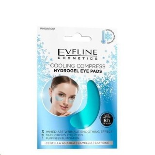 Eveline Cooling Compress 3in1 Cooling eye patches with a smoothing effect, 2 pieces