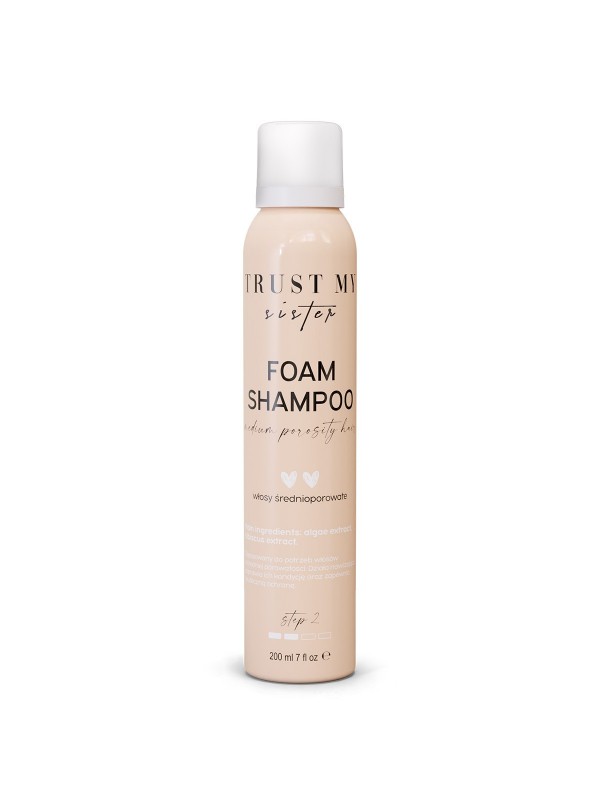 Trust My Sister Schuimshampoo voor medium poreus haar 200 ml