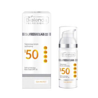 Bielenda Professional SUPREMELAB Satin protective face cream SPF50 + Sun Protection 50 ml