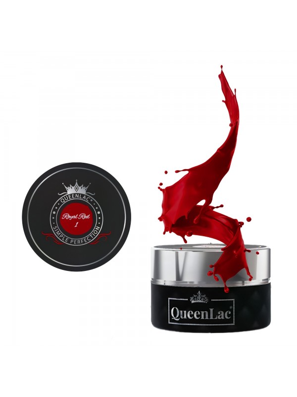 QueenLac UV nagellak /01/ Royal Red 5 ml