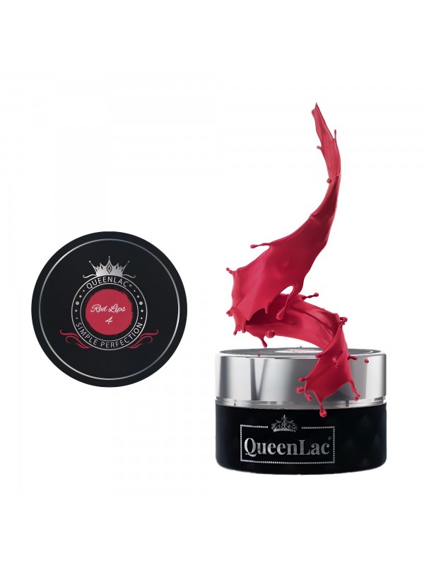 QueenLac UV nagellak /04/ Red Lips 5 ml