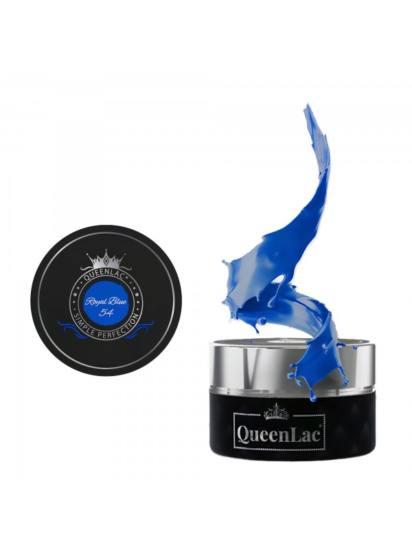 QueenLac UV nagellak /54/ Royal Blue 5 ml