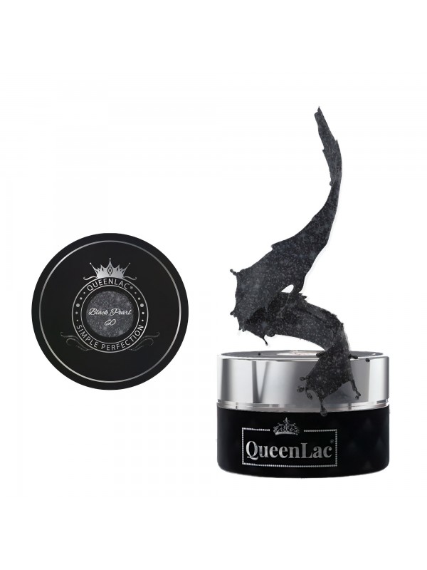 QueenLac UV nagellak /60/ Black Pearl 5 ml