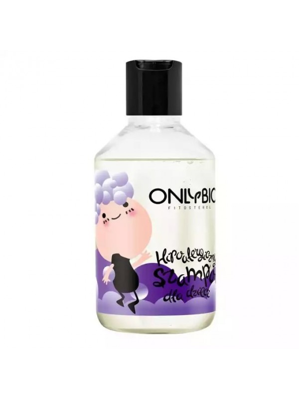 ONLYBIO Phytosterol Shampoo voor kinderhaar Atopische huid gevoelig voor irritatie 250 ml