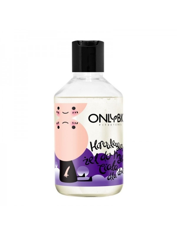 ONLYBIO Phytosterol Body wash gel voor kinderen Atopische huid gevoelig voor irritatie 250 ml