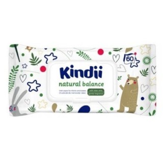 Cleanic Kindi Wet wipes for babies Natural Balance 60 pieces