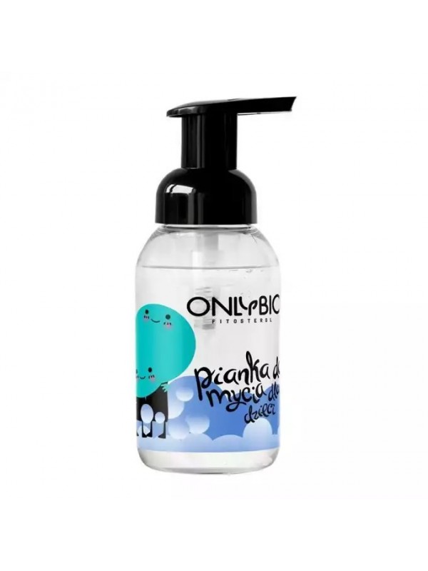 ONLYBIO Phytosterol Body wash schuim voor kinderen 250 ml