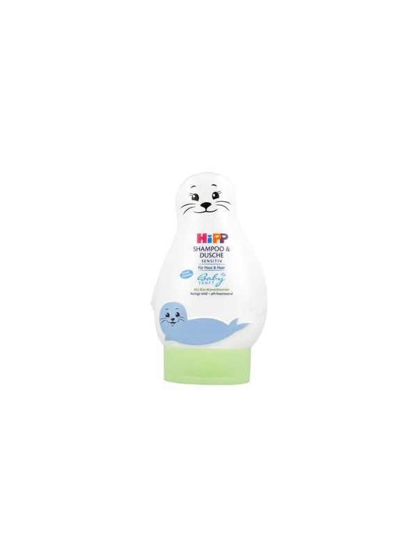 Hipp Babysanft Gel voor het wassen van lichaam en haar Seal 200 ml