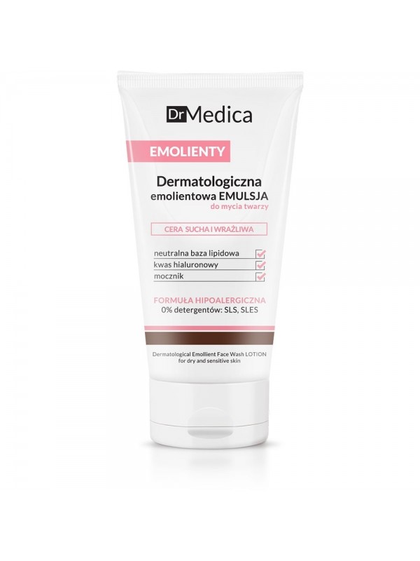 Bielenda Dr Medica Emollients Emollient face wash emulsion for dry and sensitive skin 150 g