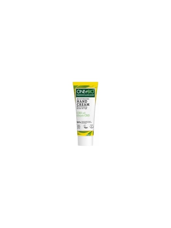 ONLYBIO Hydraterende Handcrème CBD Olie 75 ml