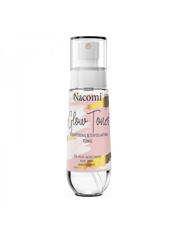 Nacomi Exfoliating and brightening face toner with AHA acid 80 ml