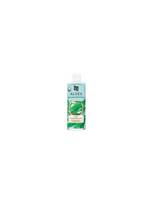 AA Aloes 100% aloe vera extract Regenerating and soothing tonic 400 ml