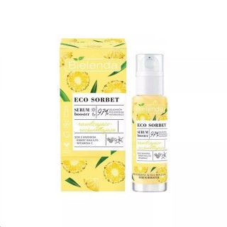 Bielenda ECO SORBET Serum -booster for the face moisturizing and brightening Pineapple 30 ml