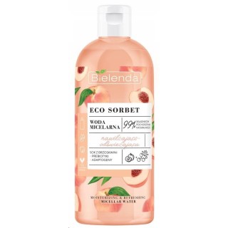 Bielenda ECO SORBET Hydraterend en voedend micellair water Perzik 500 ml