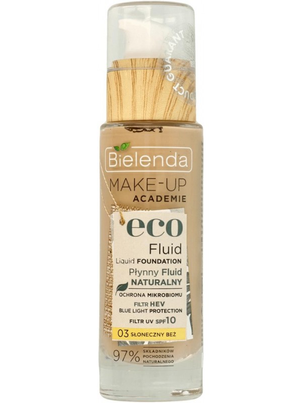 Bielenda MAKE-UP ACADEMIE ECO Fluid Natural /03/ sunny beige 30 g