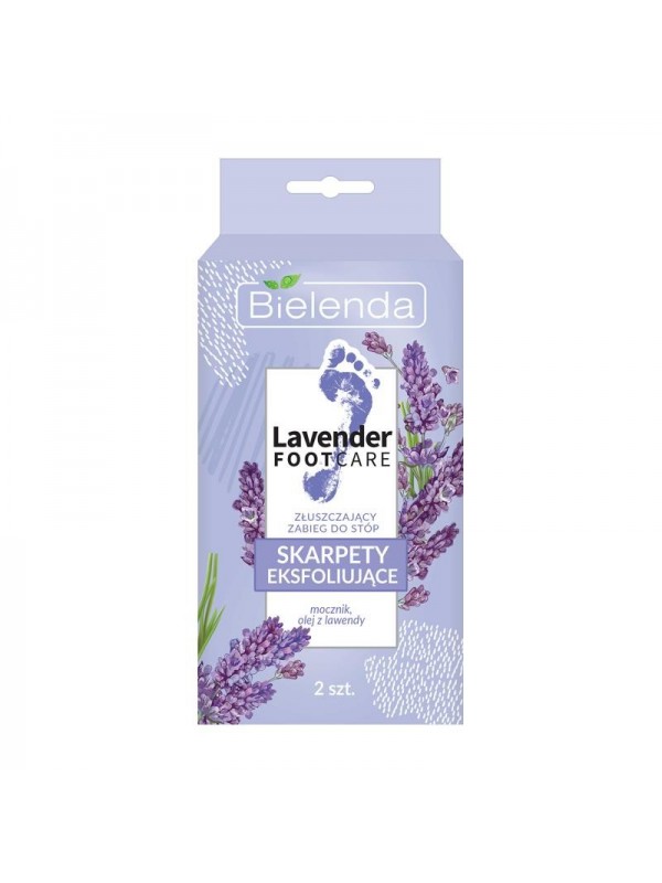 Bielenda LAVENDER FOOT CARE Exfoliërende sokken exfoliërende voetbehandeling 2 stuks