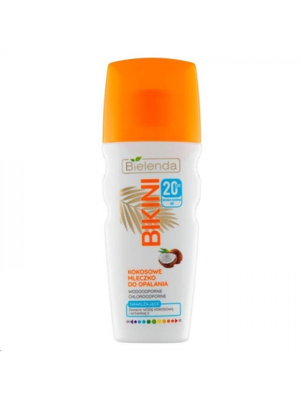 Bielenda Bikini Coconut Sunscreen Lotion SPF20 200 ml