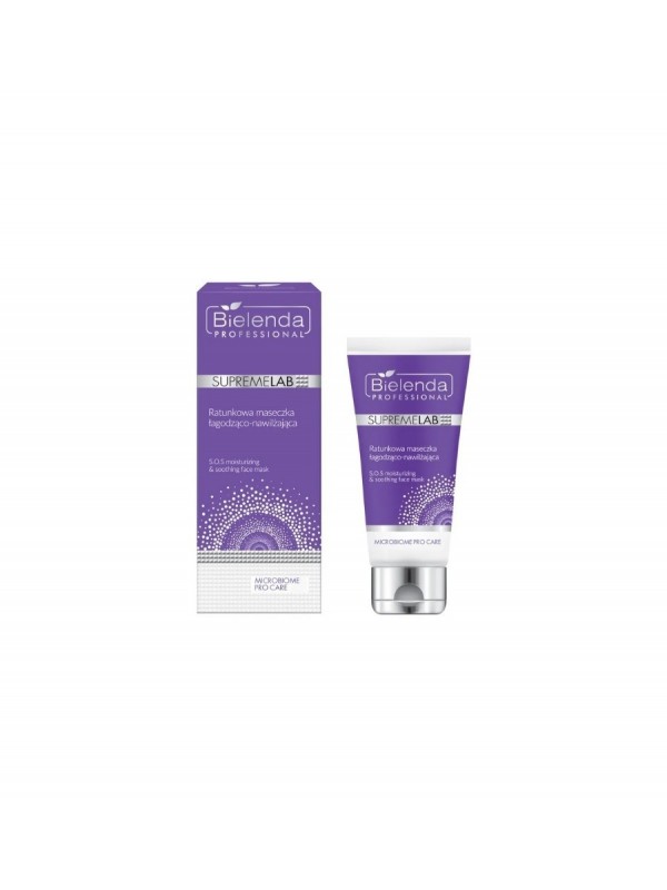 Bielenda Professional SUPREMELAB Microbiome Pro Care Rescue mask soothing and moisturizing 70 ml