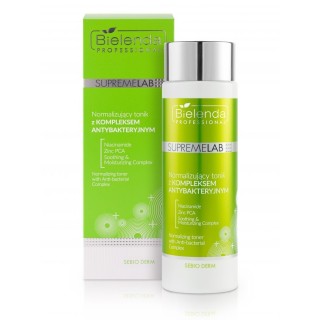 Bielenda Professional SUPREMELAB Sebio Derm Normaliserende tonic met een antibacterieel complex 200 ml