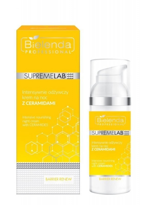 Bielenda Professional SUPREMELAB Barrier Renew Intens voedende nachtcrème met Ceramiden 50 ml