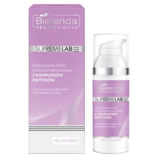 Bielenda Professional SUPREMELAB Pro Age Expert Exclusieve anti-rimpelcrème met een complex van peptiden 50 ml