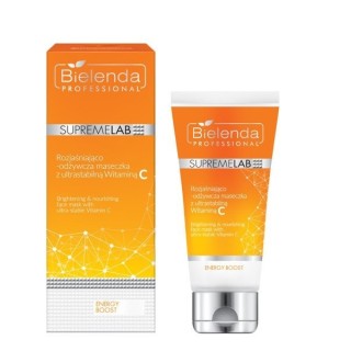 Bielenda Professional SUPREMELAB Energy Boost Brightening and nourishing mask with ultra-stable Vitamin C 70 ml