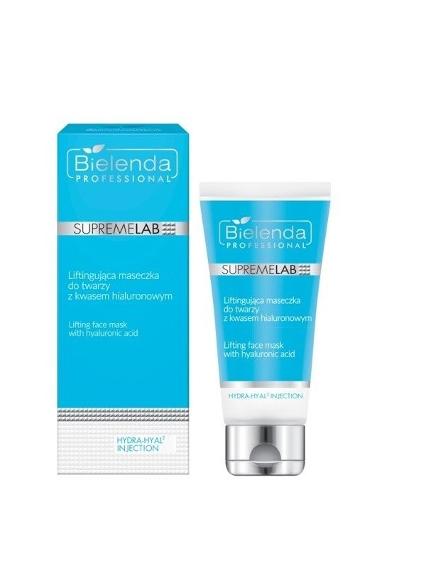 Bielenda Professional SUPREMELAB Hydra-Hyal2 Liftend gezichtsmasker met hyaluronzuur 70 ml