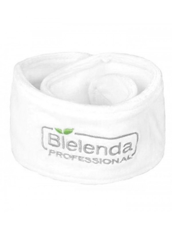 Bielenda White terry headband, velvet 1 piece