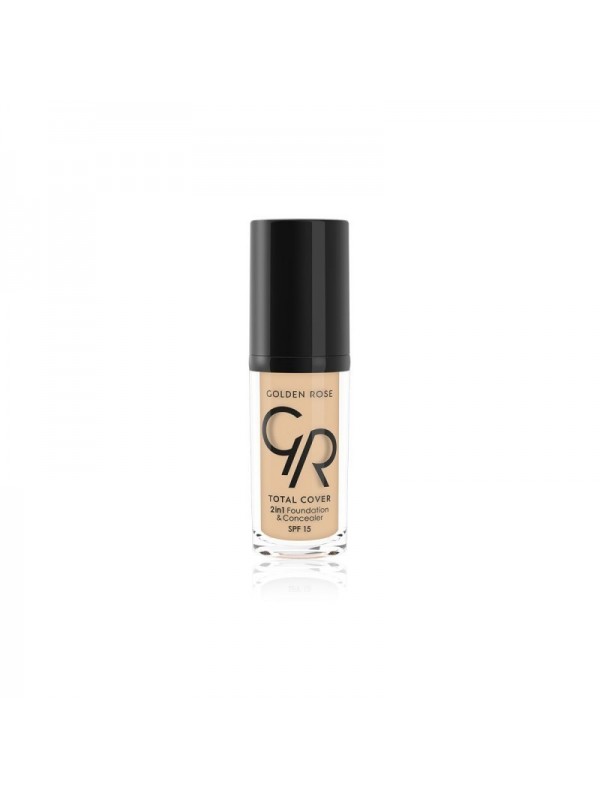 Golden Rose Covering foundation and face concealer SPF15 /01/ Porcelain 30 ml