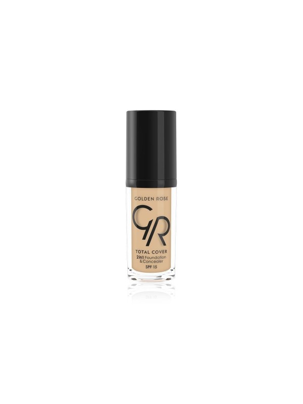 Golden Rose Covering foundation and face concealer SPF15 /03/ Almond 30 ml