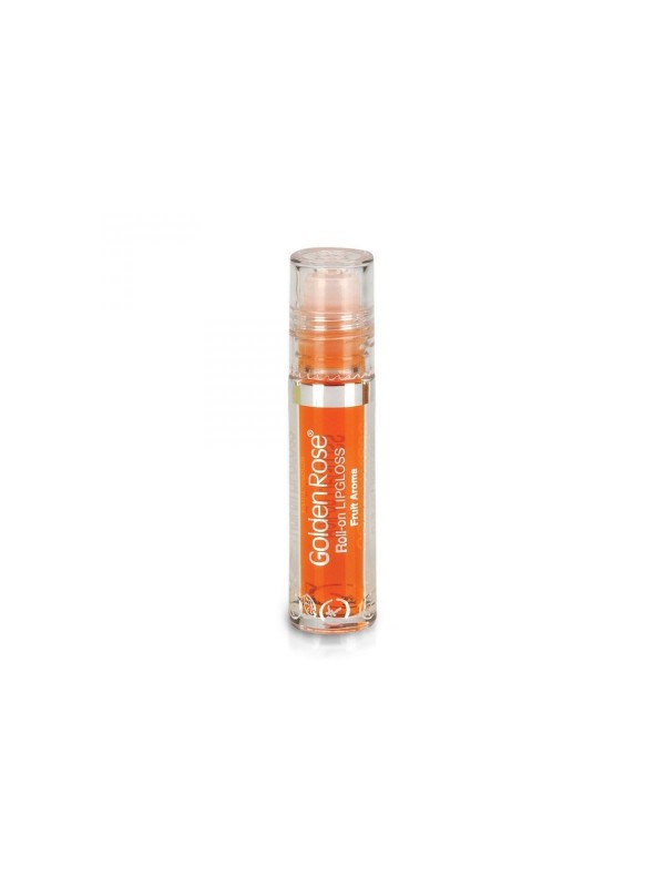 Golden Rose Lip Gloss Roll-on flavored Orange