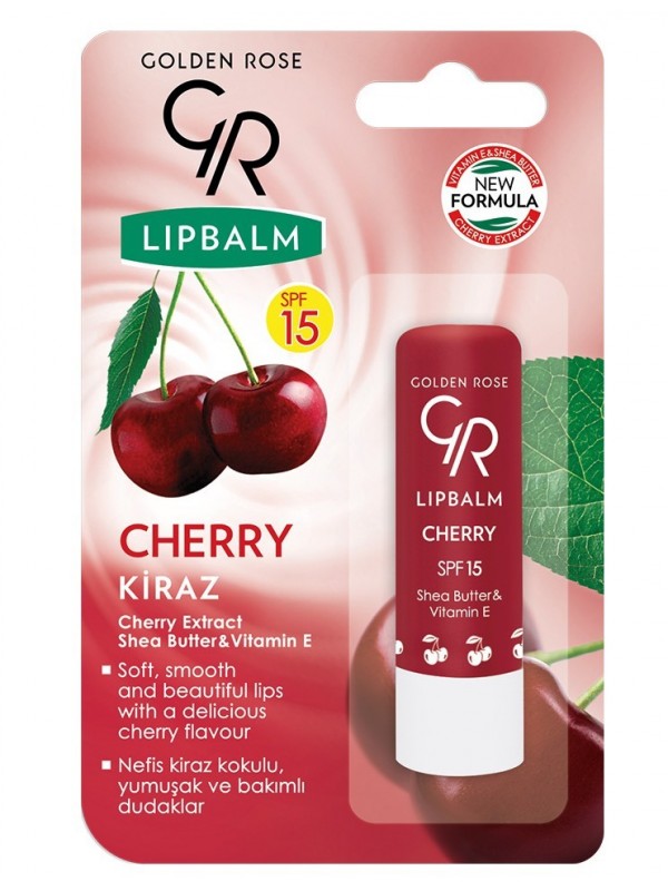 Golden Rose Beschermende Lippenstift Cherry SPF15 4.6 g