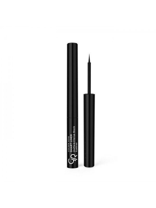 Golden Rose Smart Liner Matte&Intense Black Liquid Eyeliner met viltstift 2,7 ml