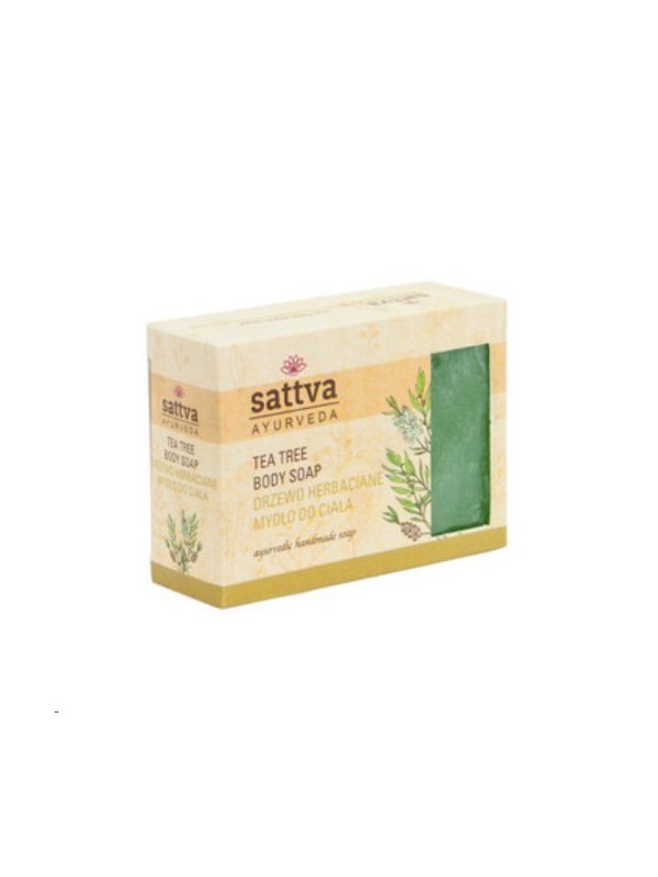 Sattva Ayurveda Tea Tree Lichaamszeep 125 g