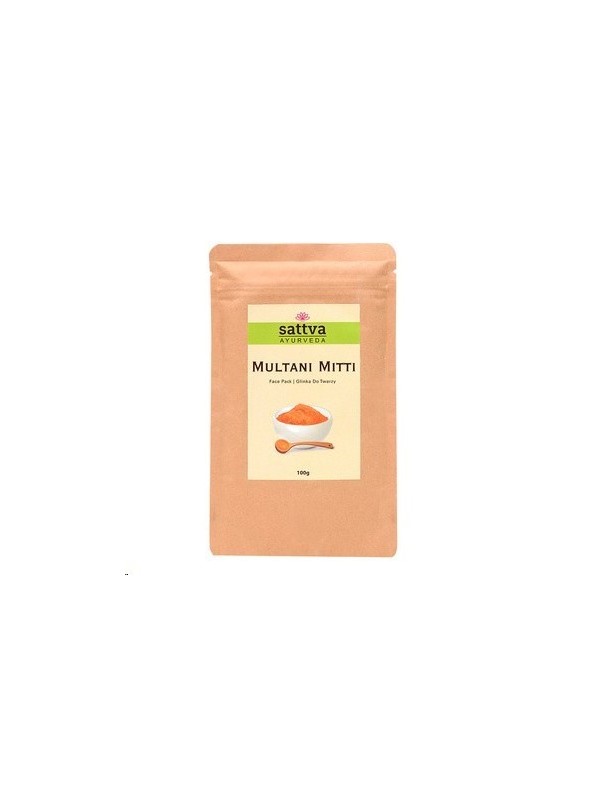 Sattva Ayurveda MULTANI MITTI Glinka do twarzy 100 g(30-05-2023)