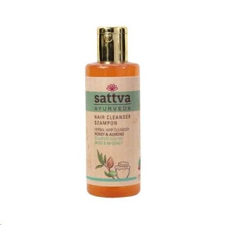 Sattva Ayurveda Herbal Shampoo Honey & Almonds 210 ml