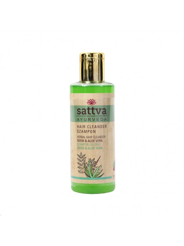 Sattva Ayurveda Kruidenshampoo Neem & Aloe Vera 210 ml