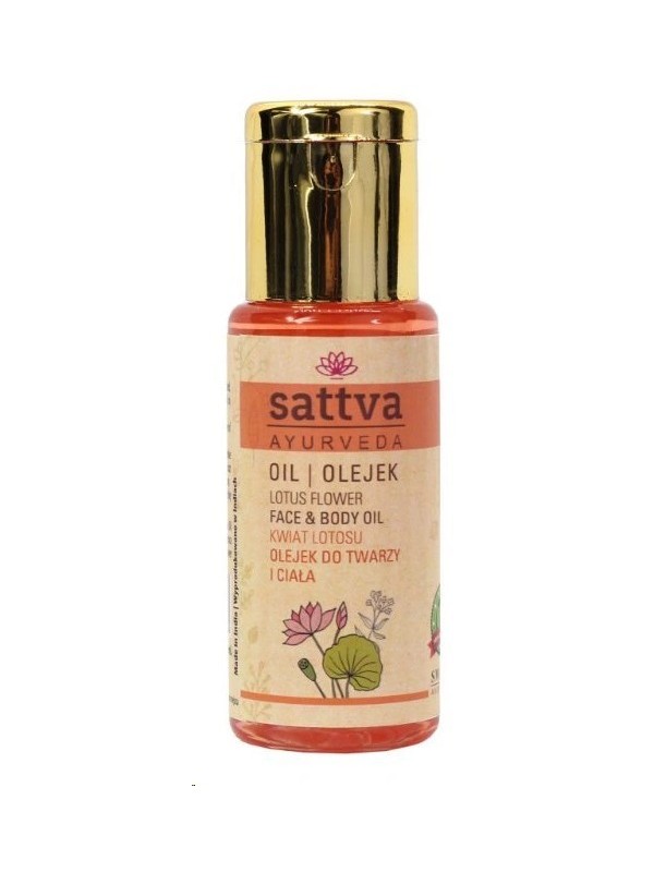 Sattva Ayurveda Lotus Flower Face and Body Oil 50 ml